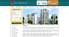 Desktop Screenshot of hibiscusgurgaon.in
